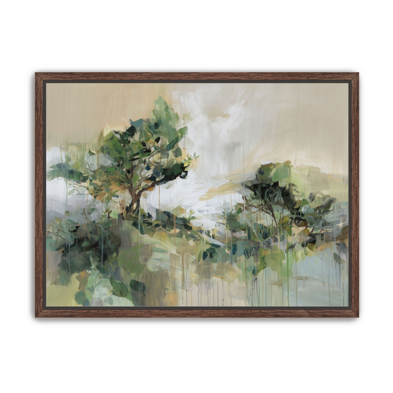 Tree Canopies in Pale Light
