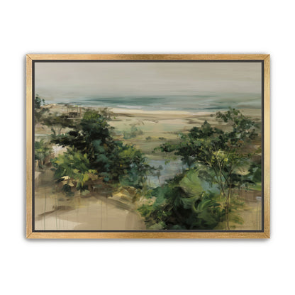 Coastal Dunes with Trees