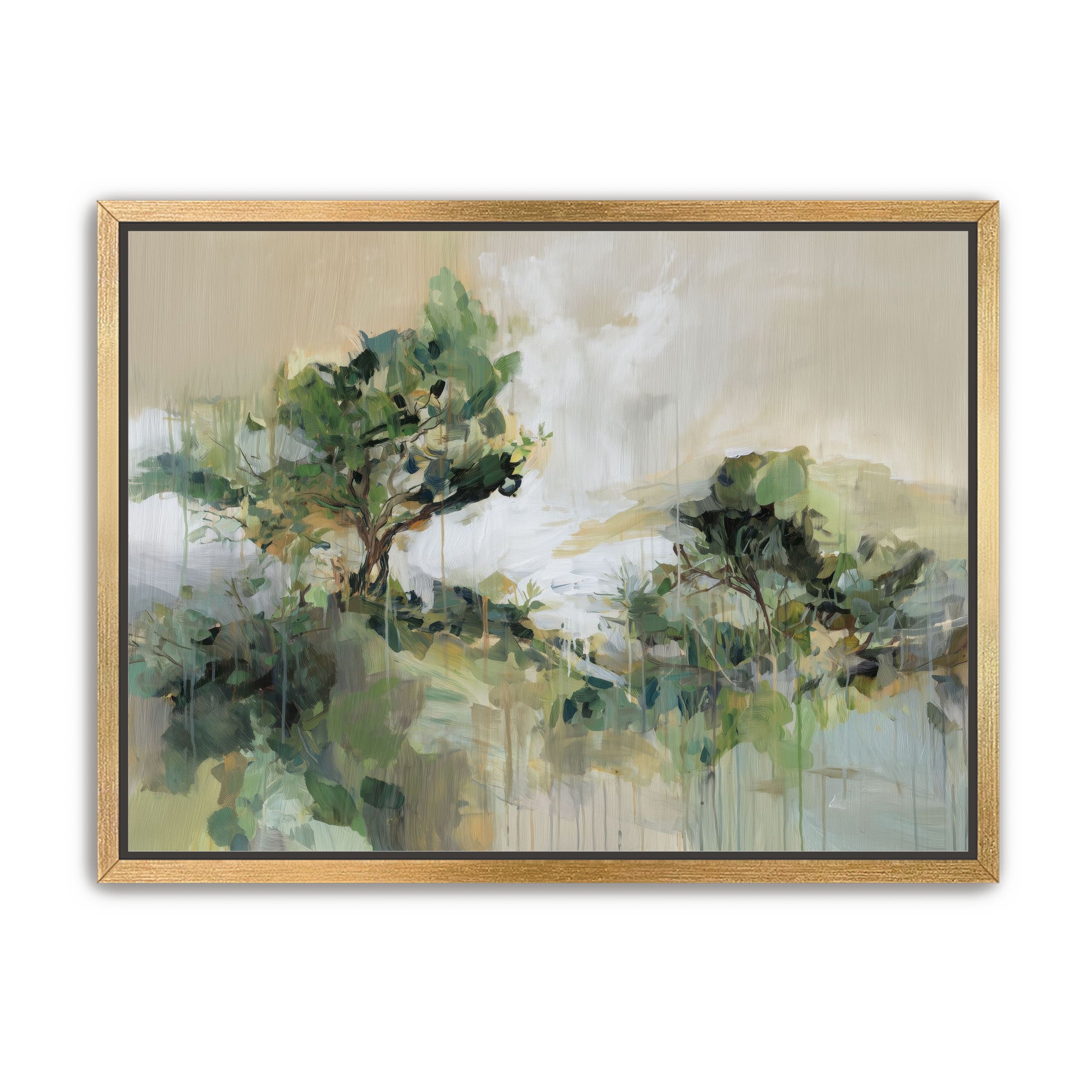 Tree Canopies in Pale Light