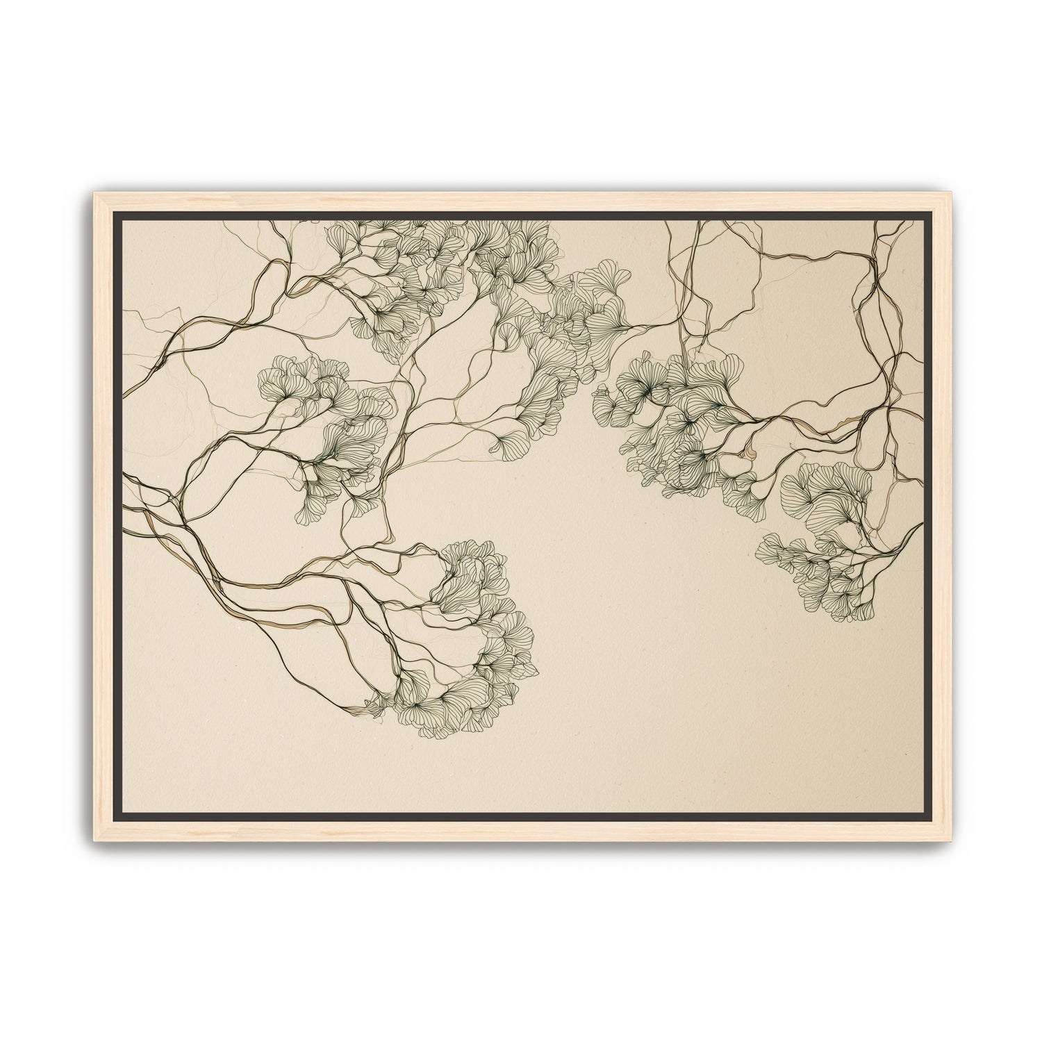 Trees Drawn in Continuous Lines