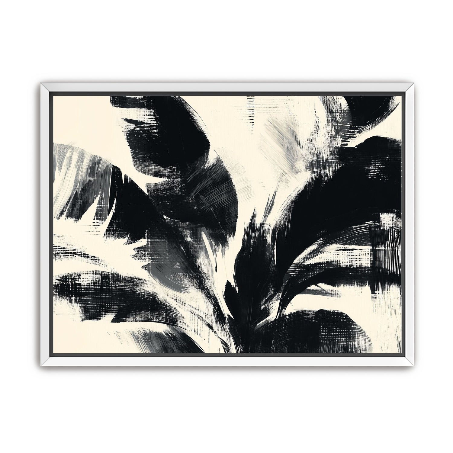 Black weight on off-white