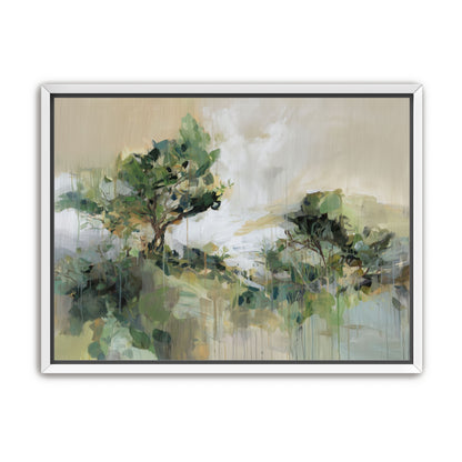 Tree Canopies in Pale Light
