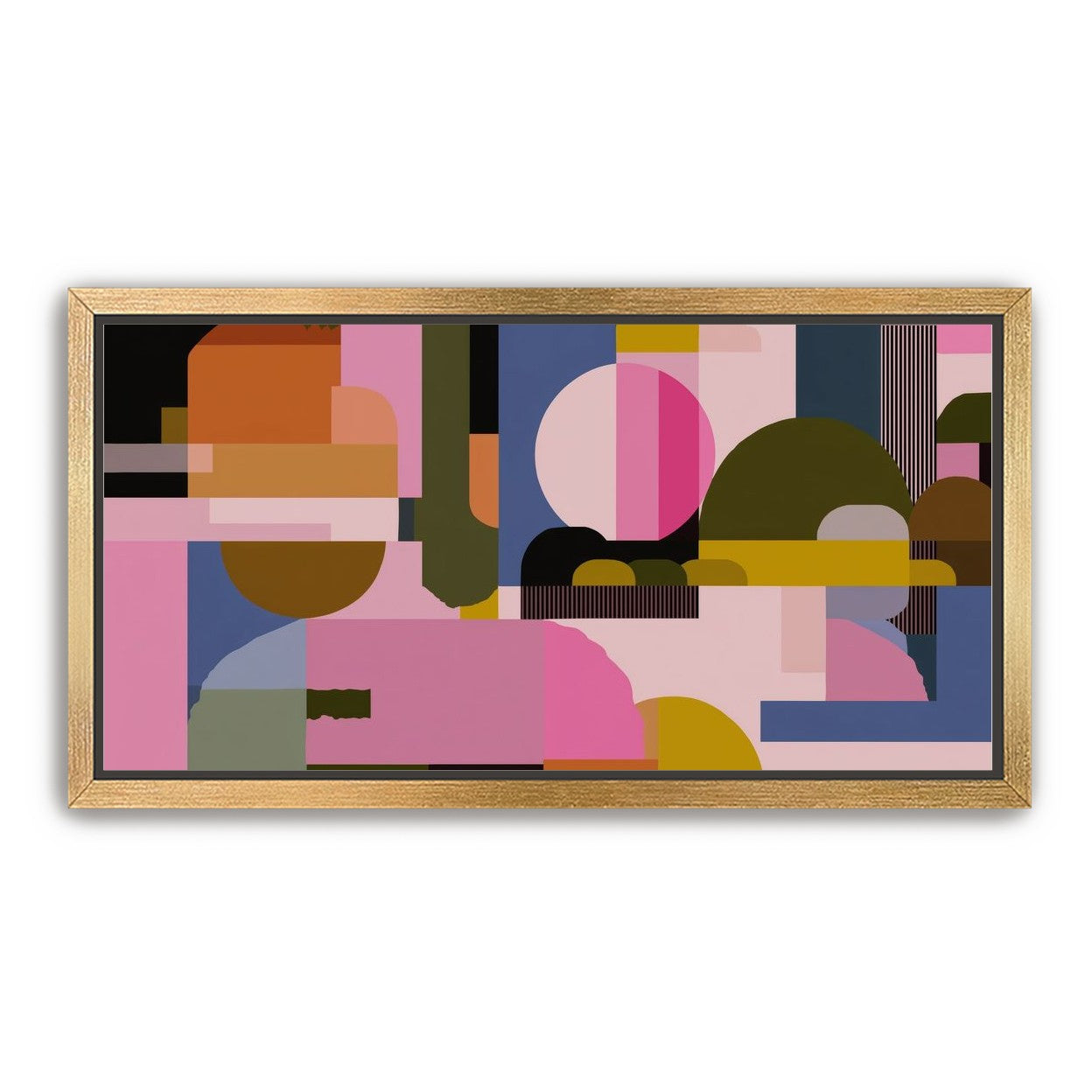 Shapes Jostling for Space 