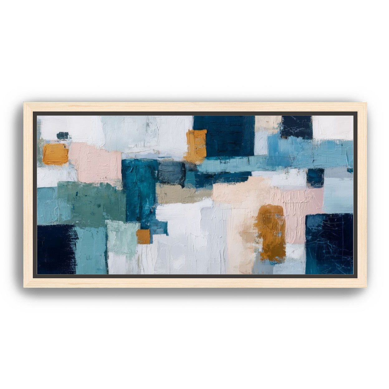Offset Blocks Across White