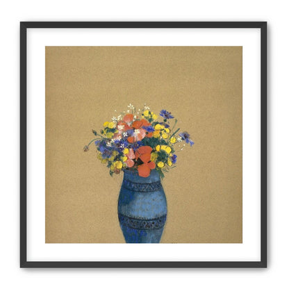 A quiet vase of wildflowers