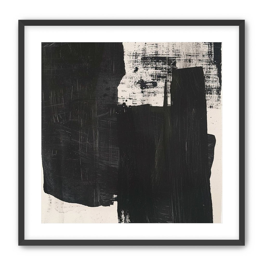 Black mass against the grain