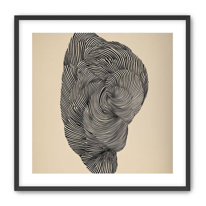 Vortex in a striped head