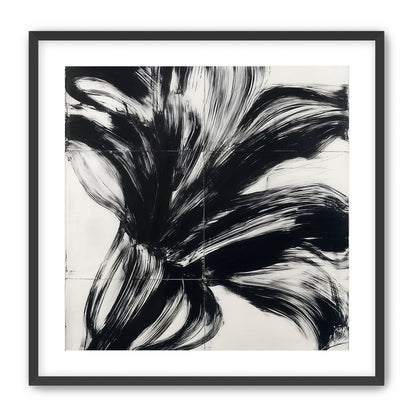 Black surge on white grid