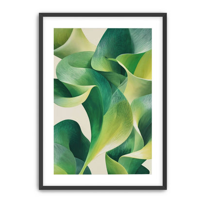 Green light in the lilies