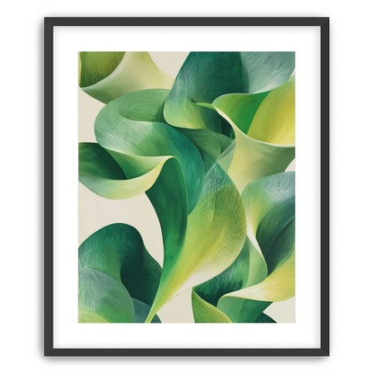 Green light in the lilies