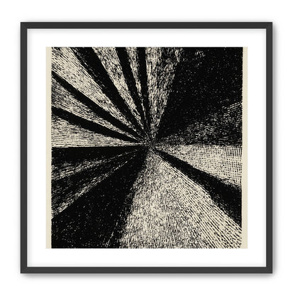 Black rays into grain
