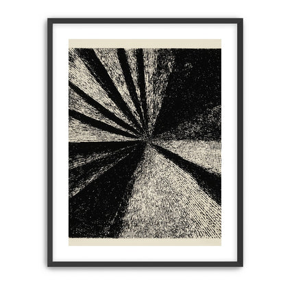 Black rays into grain