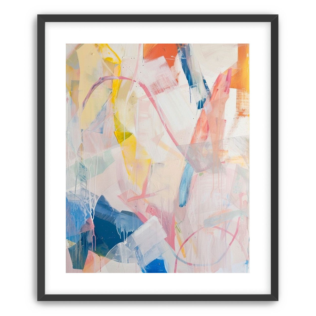 Coral light crossing blue