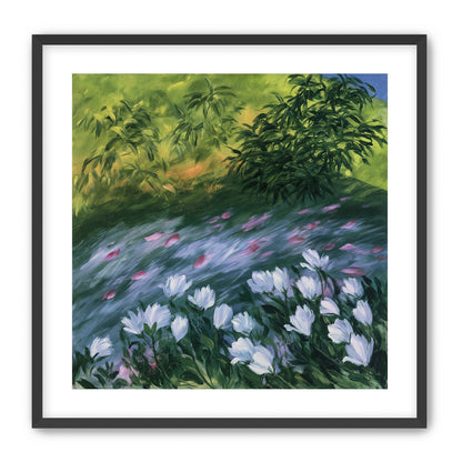 Petals on the streambank