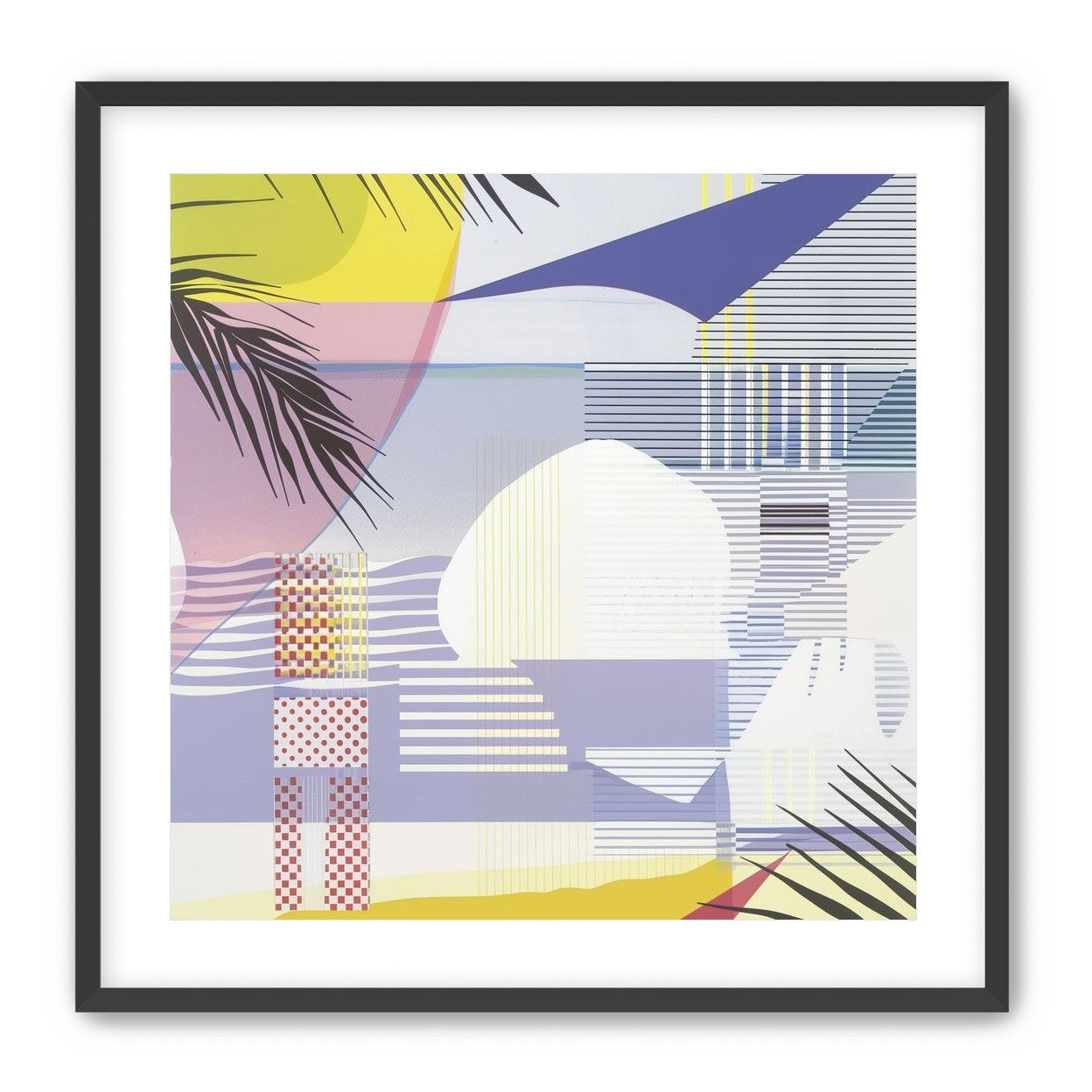 Layered stripes and color fields