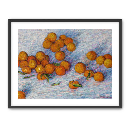 Oranges across the table