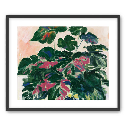 Leaves leaning into light