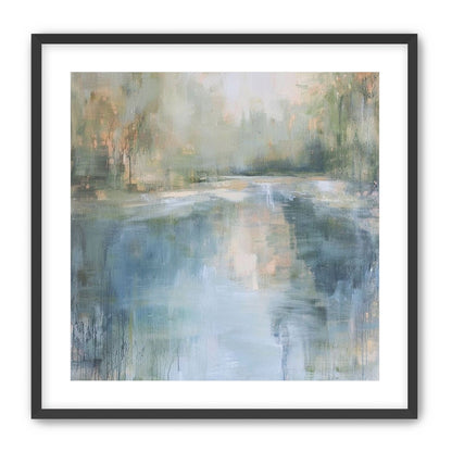 Mist over the river bend