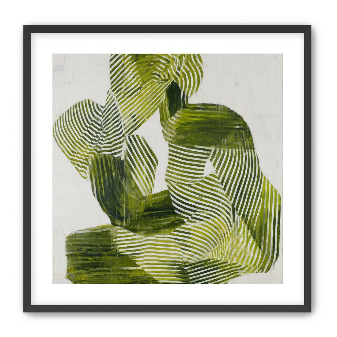 Olive stripes in repose