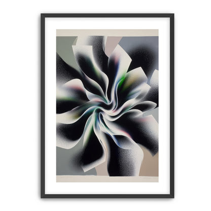 Spiral fold within pale blocks