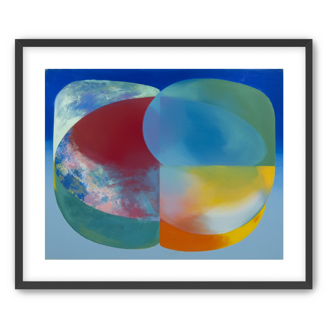 Overlapping color fields