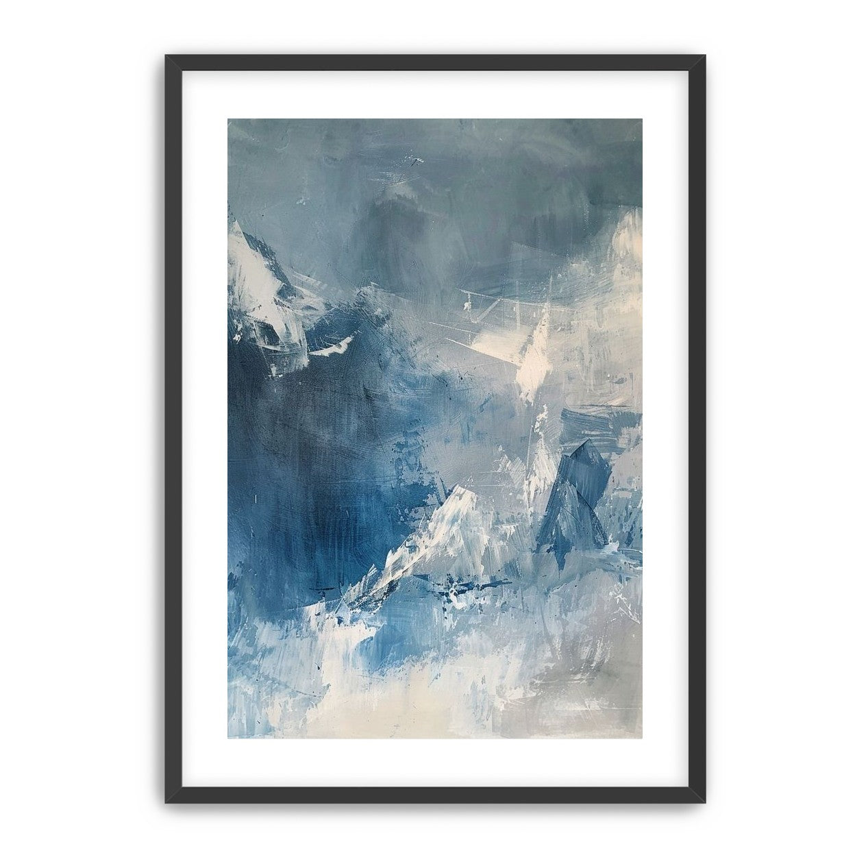 Blue gray pressure field