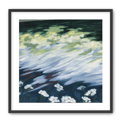 Wind skimming the wildflowers