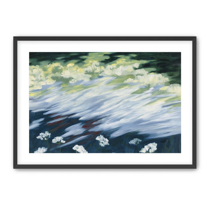 Wind skimming the wildflowers