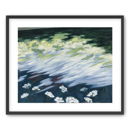 Wind skimming the wildflowers