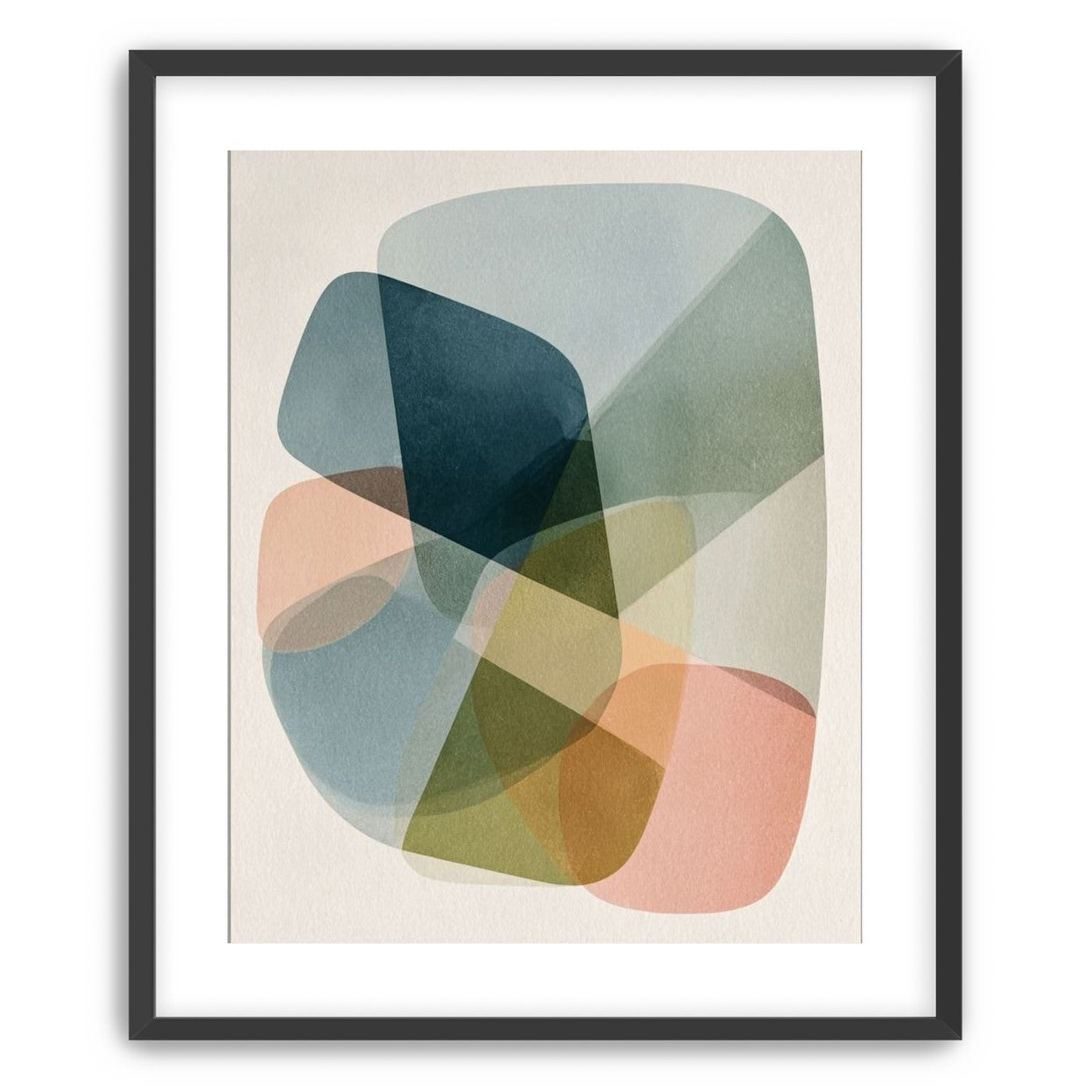 Layered translucent blocks