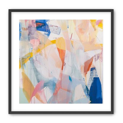 Translucent layers on canvas