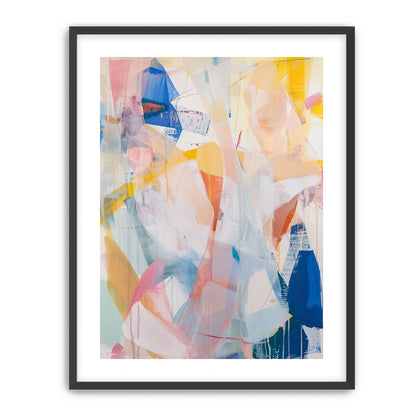 Translucent layers on canvas