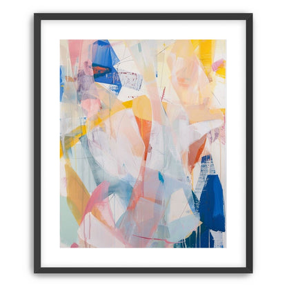 Translucent layers on canvas