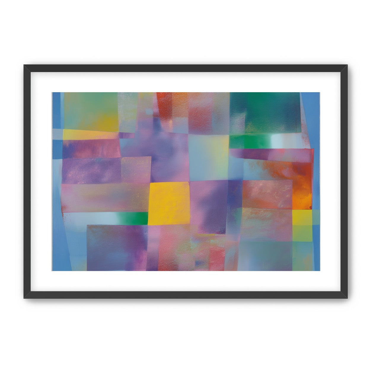 Blue border and drifting blocks