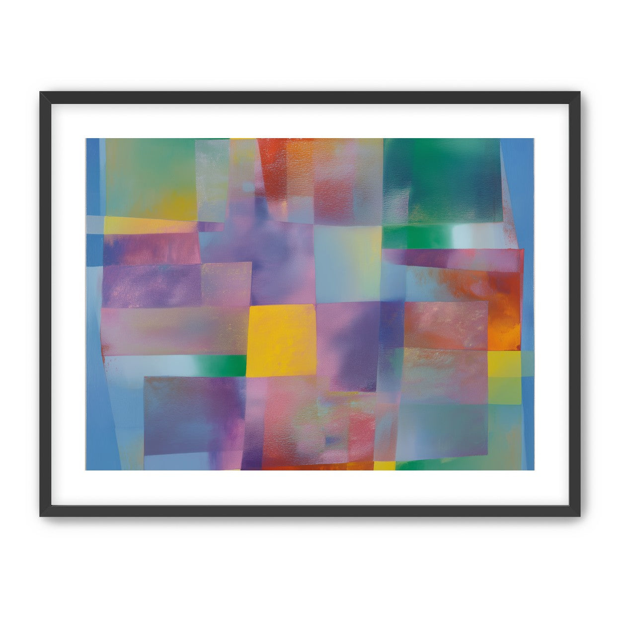 Blue border and drifting blocks