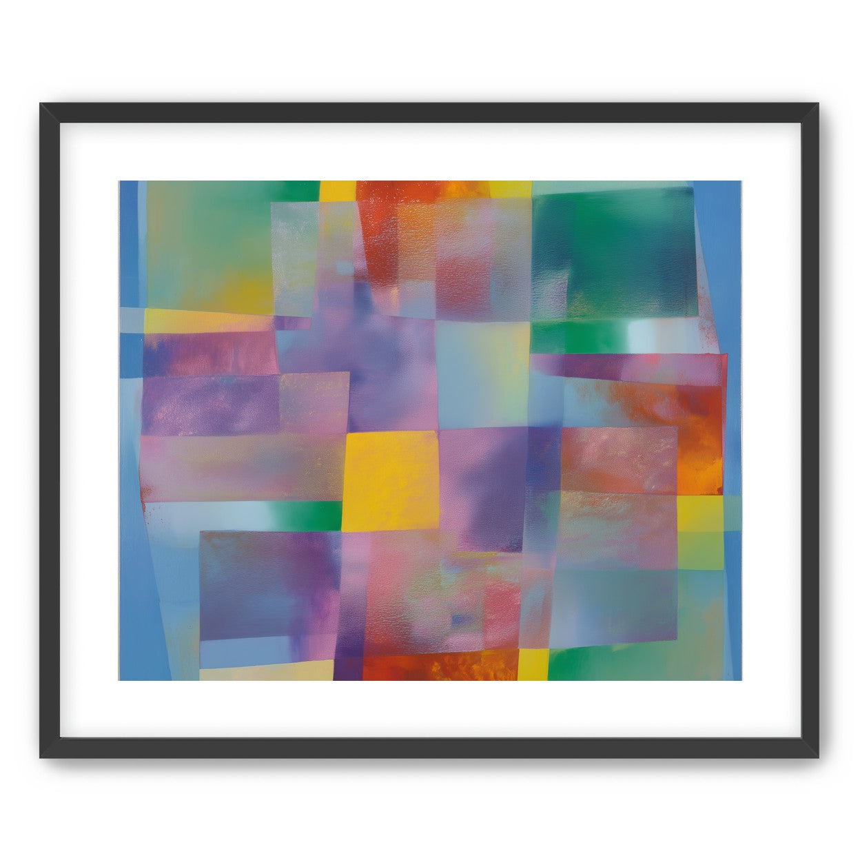 Blue border and drifting blocks