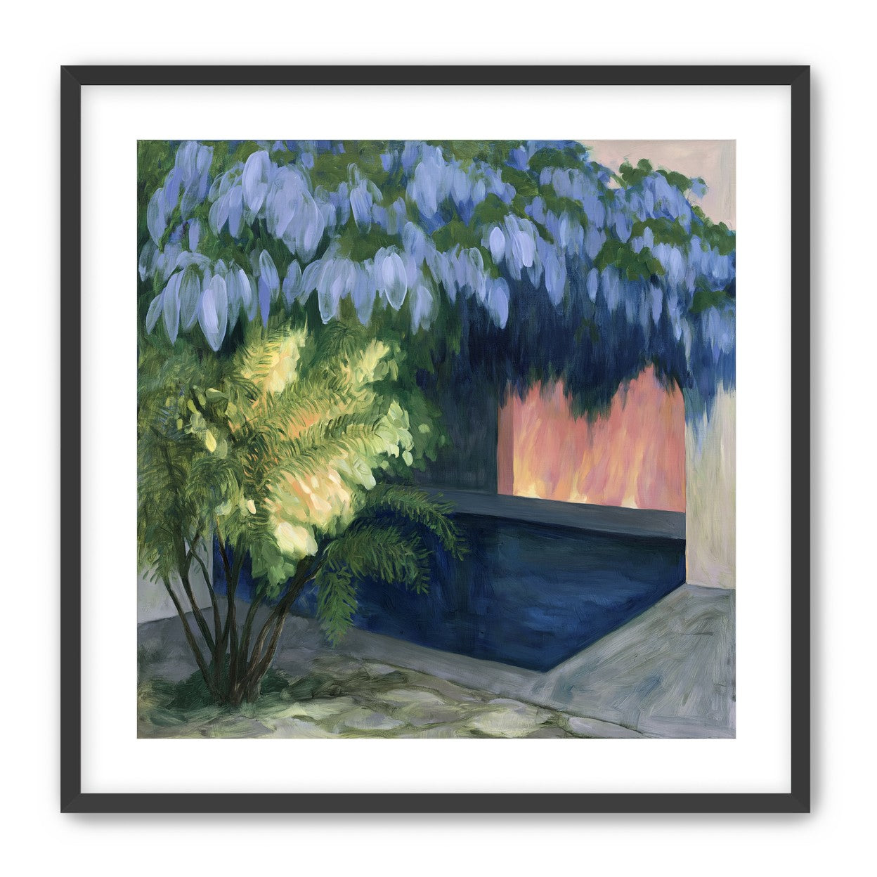 Warm door in the water
