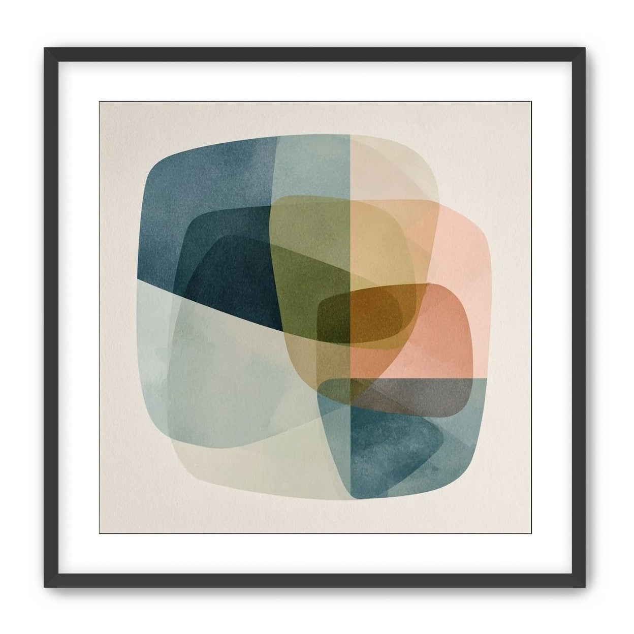 Muted layers within soft corners