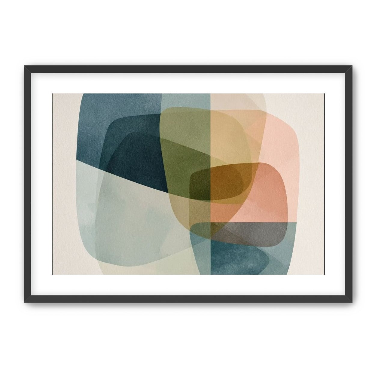 Muted layers within soft corners
