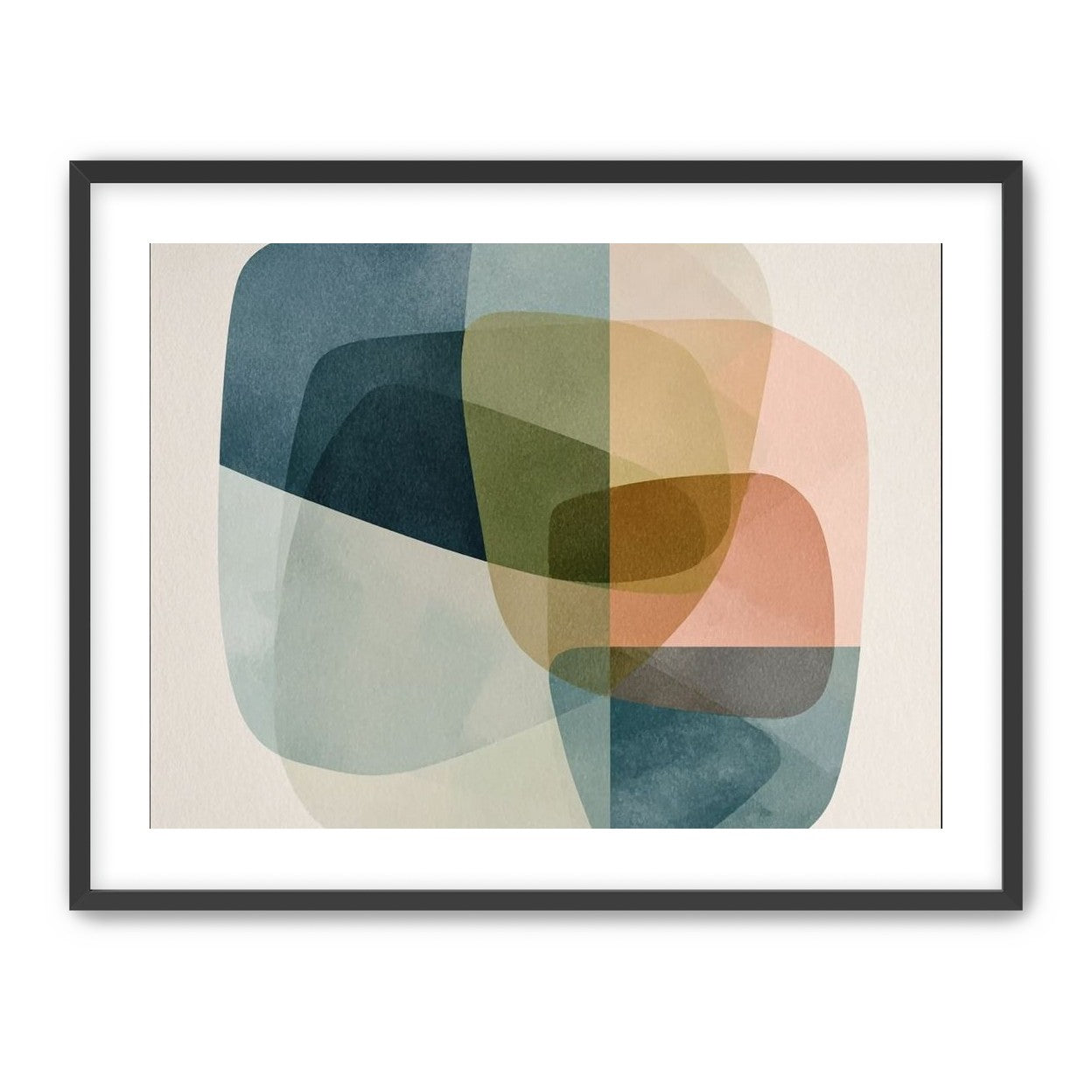 Muted layers within soft corners