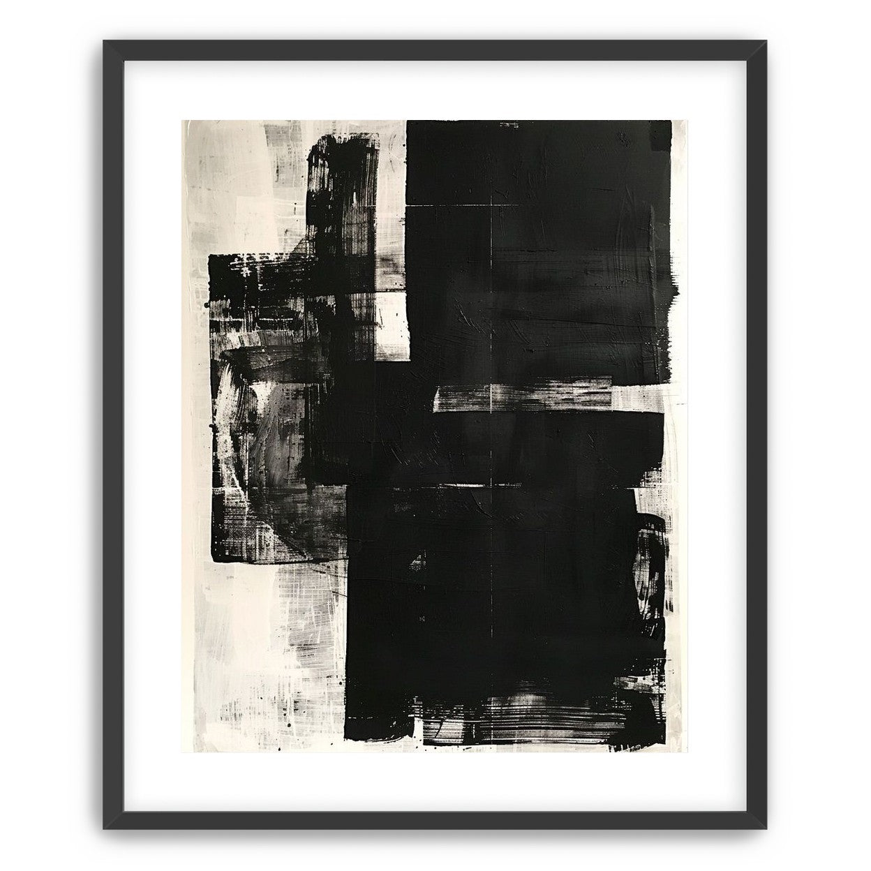 Black weight on pale ground