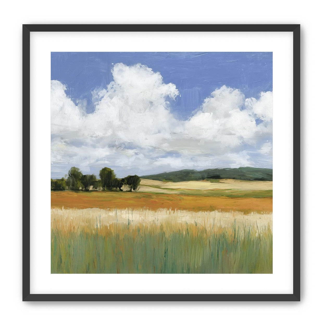 Meadow Under Clouds