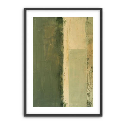Pale seam in olive field