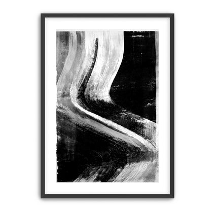 White sweep through black
