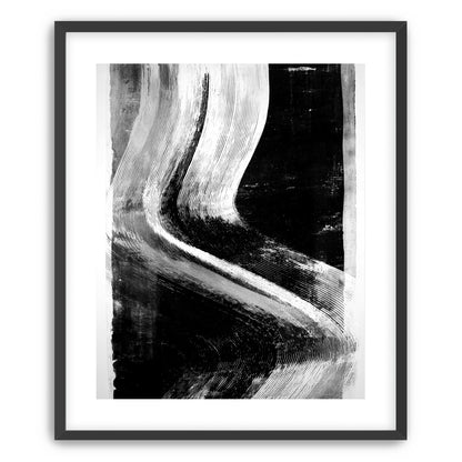 White sweep through black