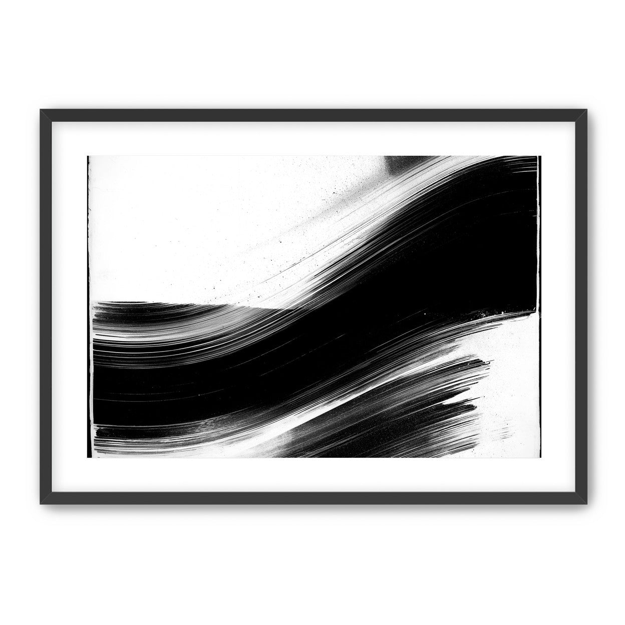 Black weight on white drift