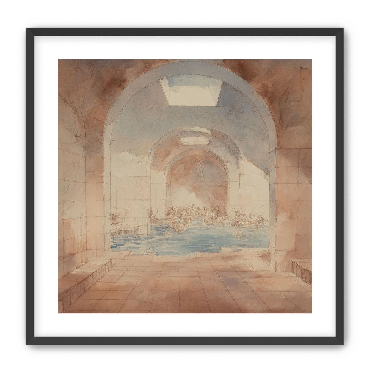 Steam under the arches