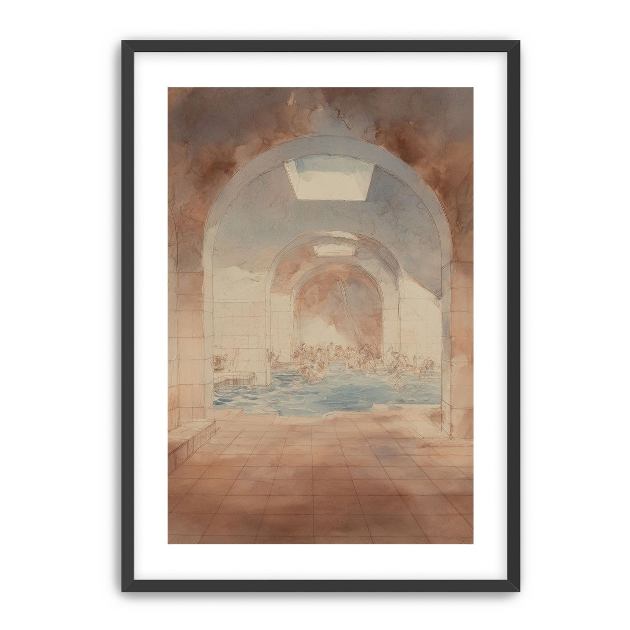 Steam under the arches