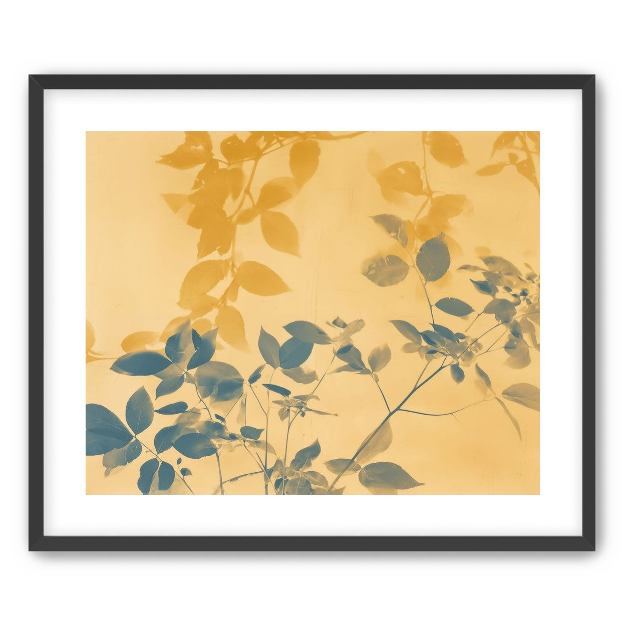 Translucent Film Over Leaves