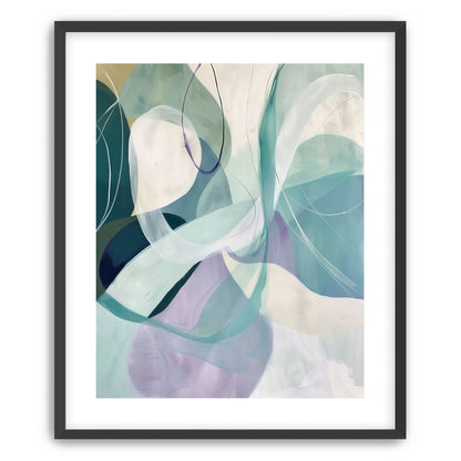 Teal and Lavender Arcs